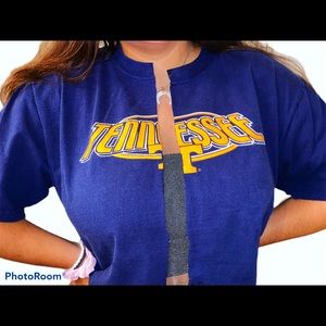 Tennessee vintage cropped sheer top